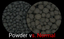 Platinum soil: normal vs powder