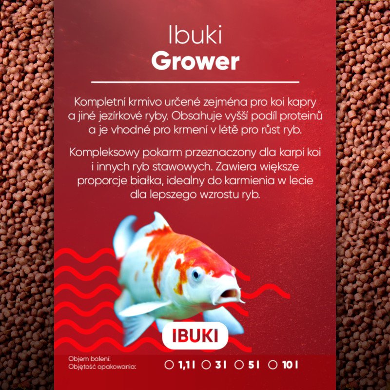Ibuki Grower 3 mm 3 l (1 320 g)
