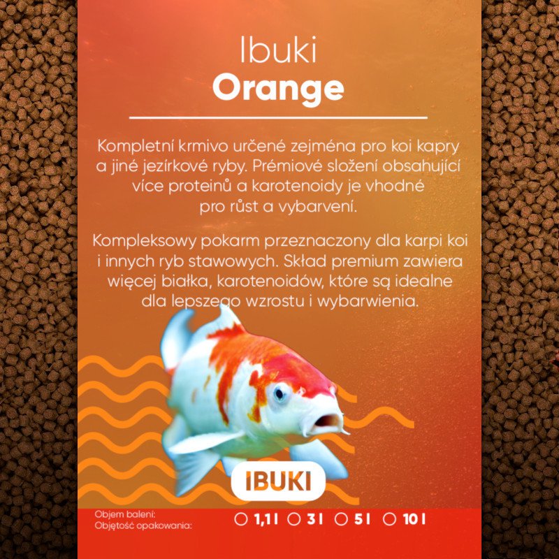 Ibuki Orange 3 mm 5 l (2250 g)